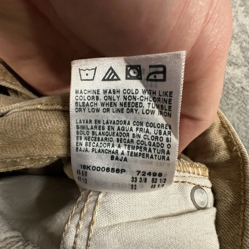 Lee Premium Select Men's 42x32 Tan‎ Classic Fit Denim Jeans SEE DESCRIPTION